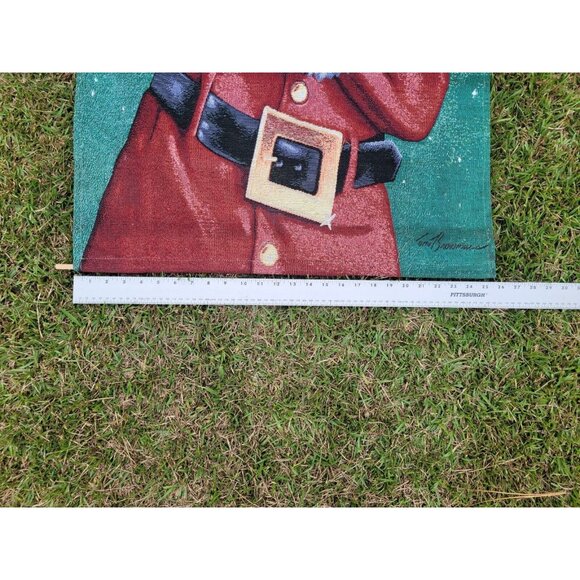 Vintage Tom Browning Wall Hanging Tapestry Christmas Decorations Hanging Santa - Picture 6 of 7